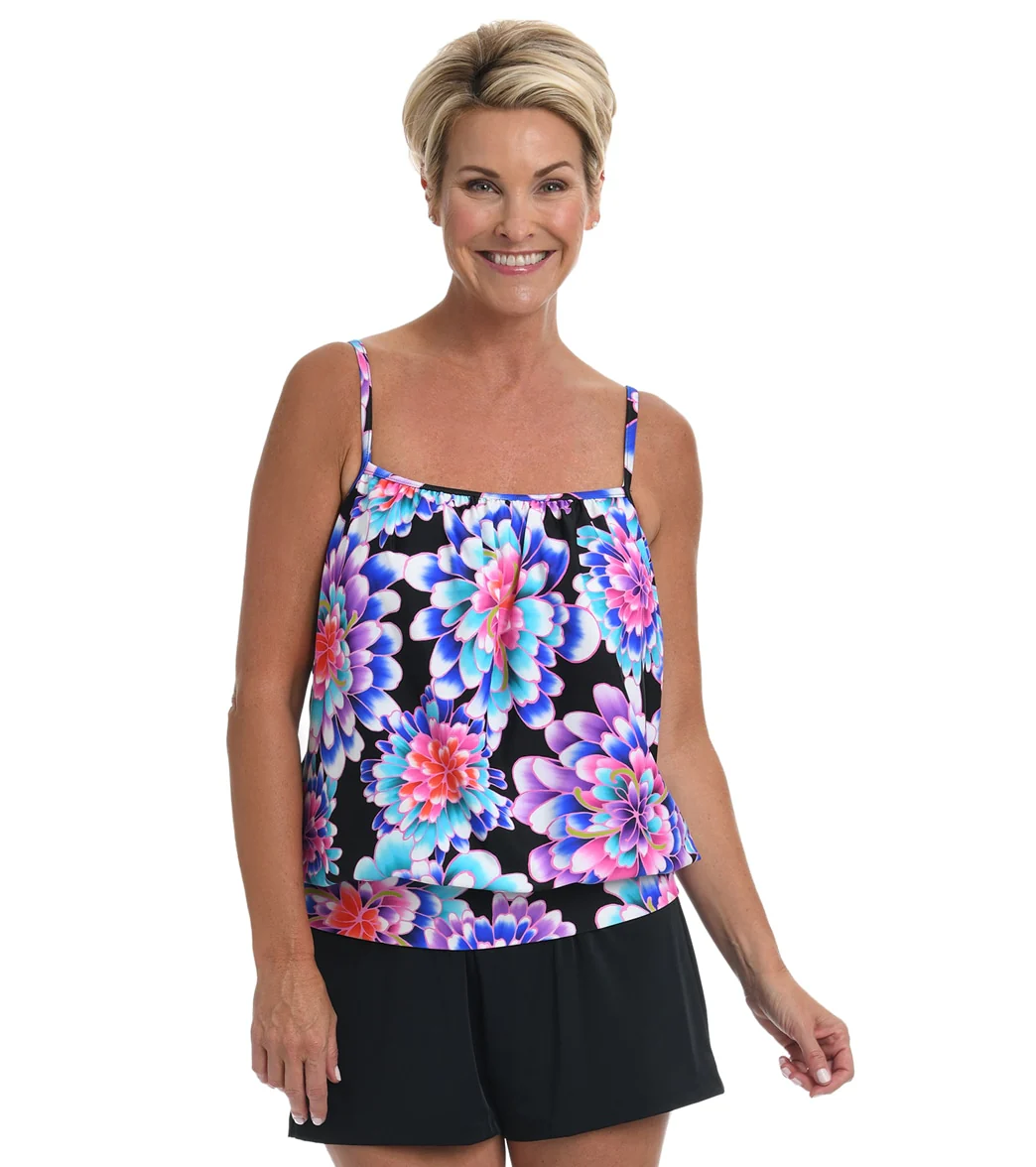 Maxine Women's Mums The Word Blouson Tankini Top - Image 5