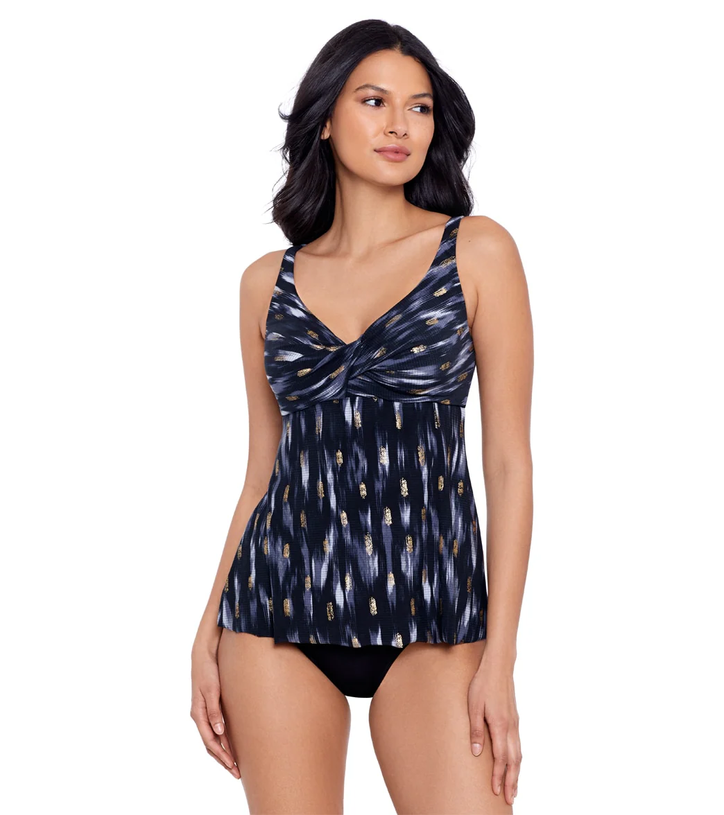 Miraclesuit Women's Bronze Reign Ayla Tankini Top Tankini Top - Image 6