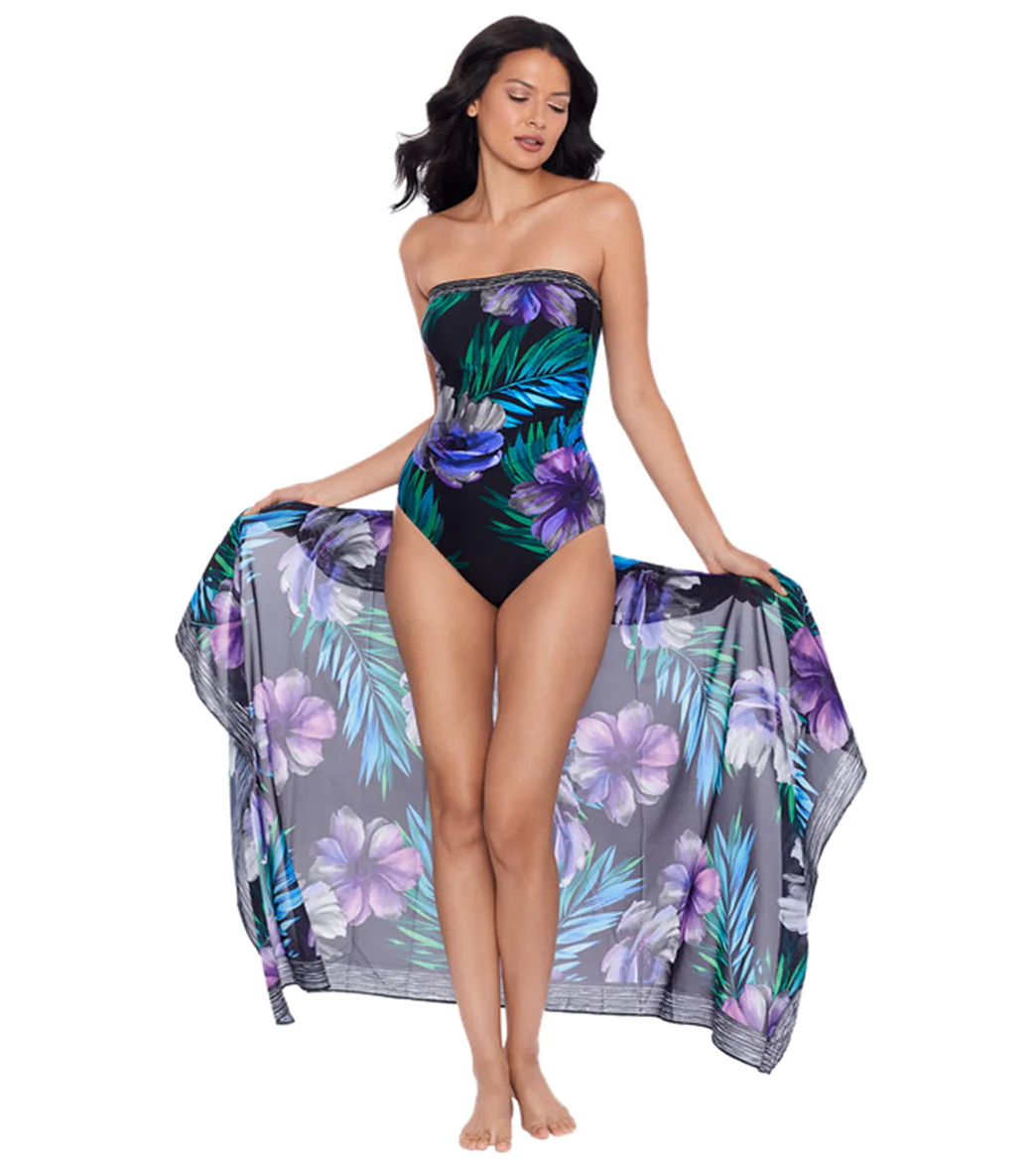 Miraclesuit Women's Flora Aura Scarf Pareo Cover up - Image 6