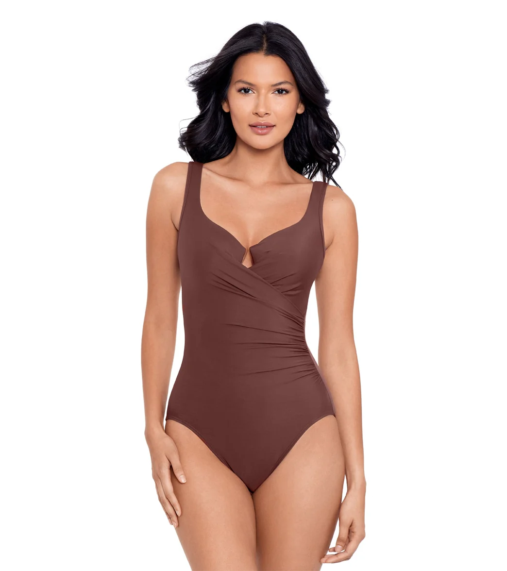 Miraclesuit Women's Must Have Escape Underwire One Piece Swimsuit - Image 23