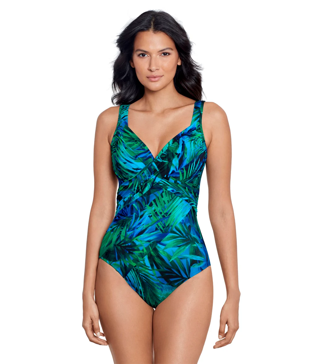 Miraclesuit Women's Palm Reeder Revele One Piece Swimsuit - Image 7