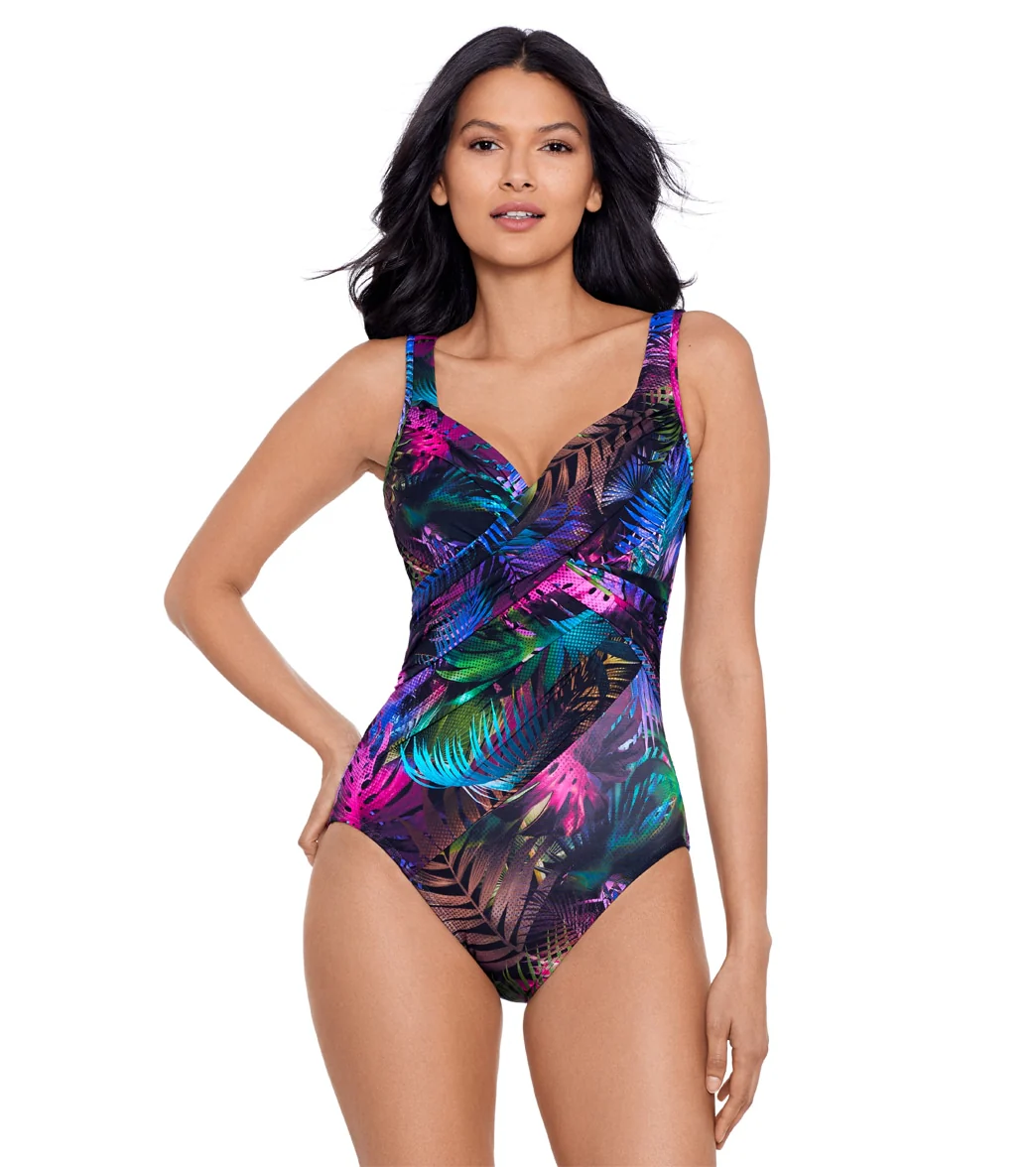 Miraclesuit Women's Pixel Palmas Revele One Piece Swimsuit - Image 6