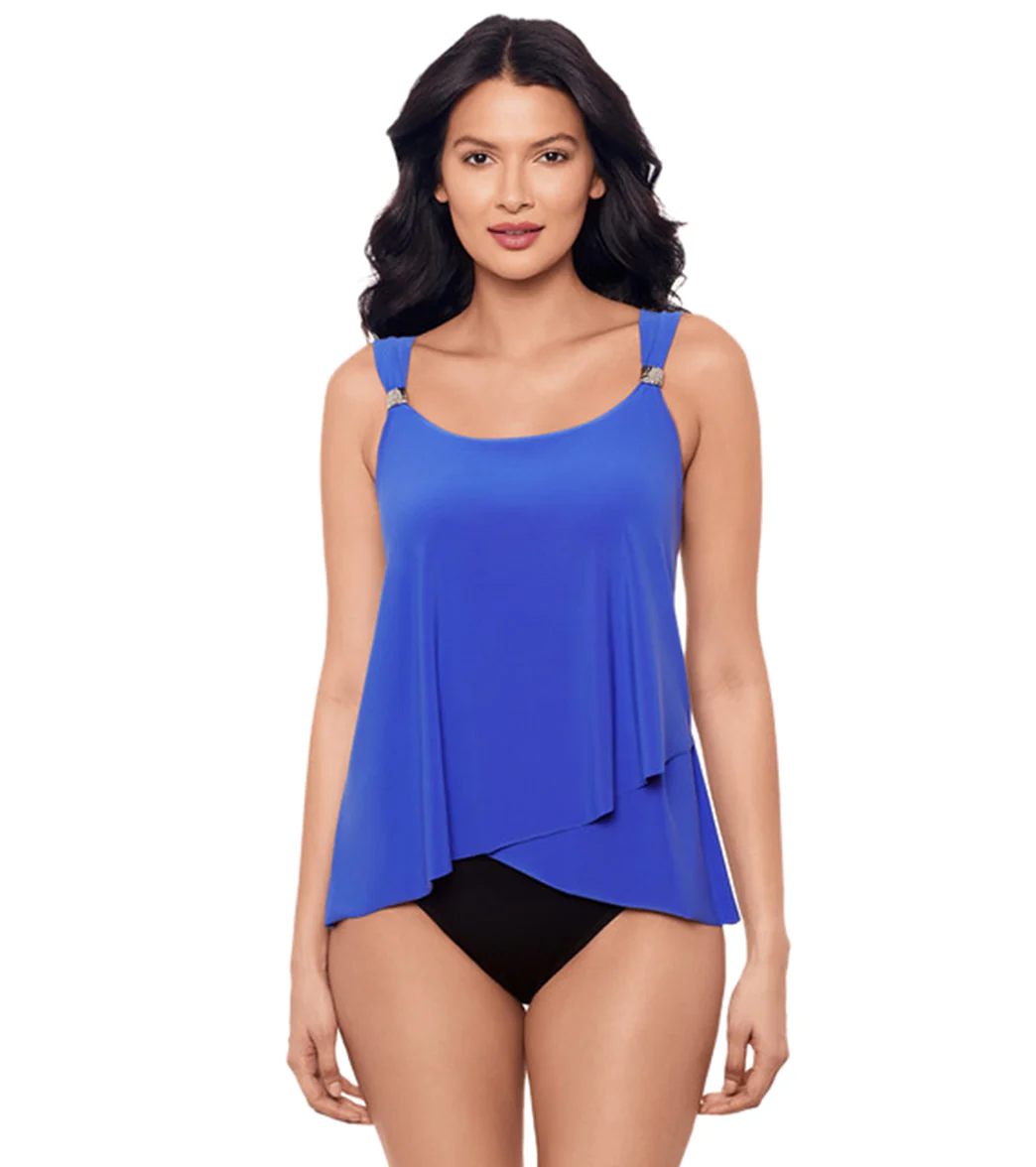 Miraclesuit Women's Razzle Dazzle Underwire Tankini Top - Image 17