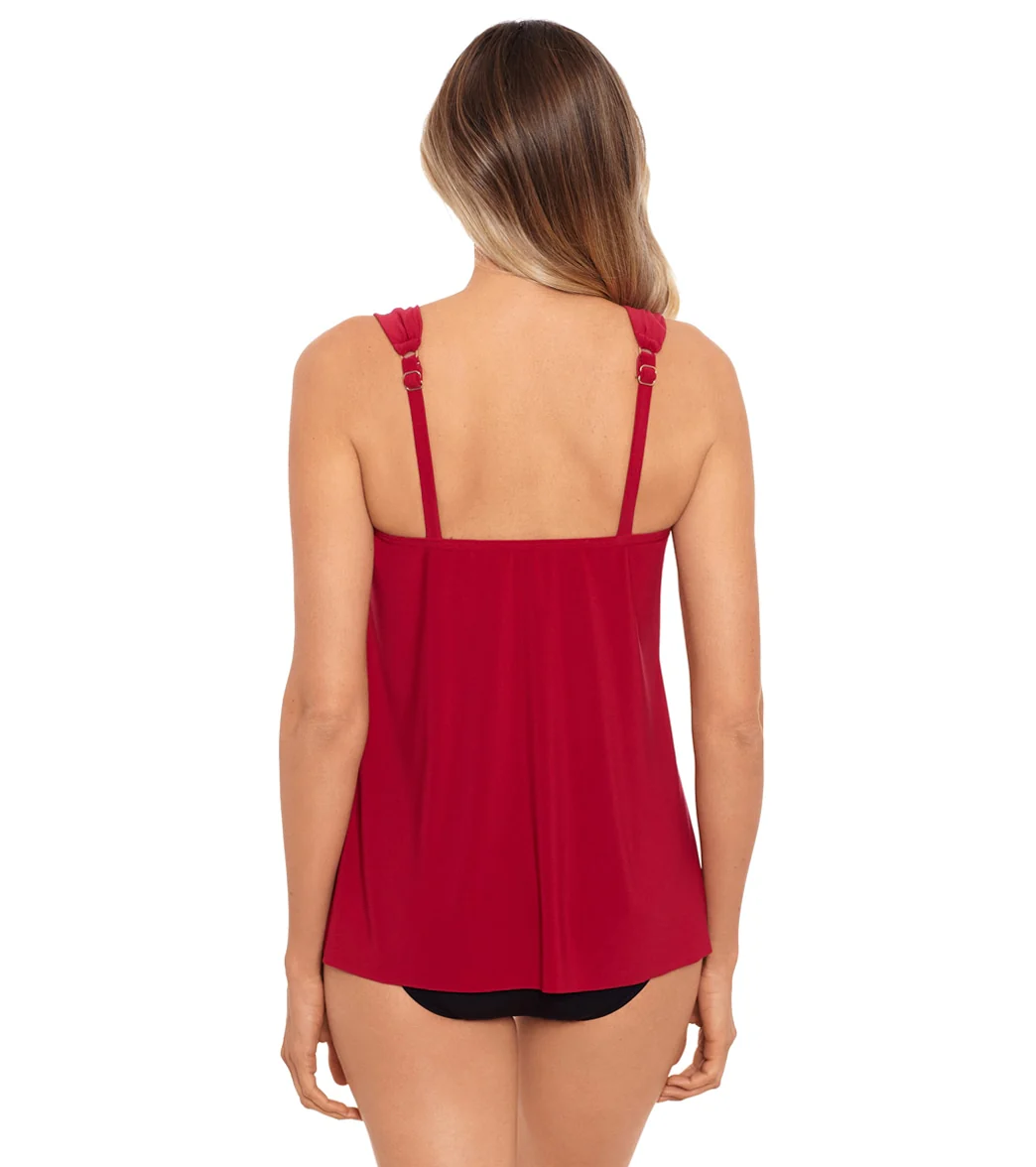 Miraclesuit Women's Razzle Dazzle Underwire Tankini Top - Image 38