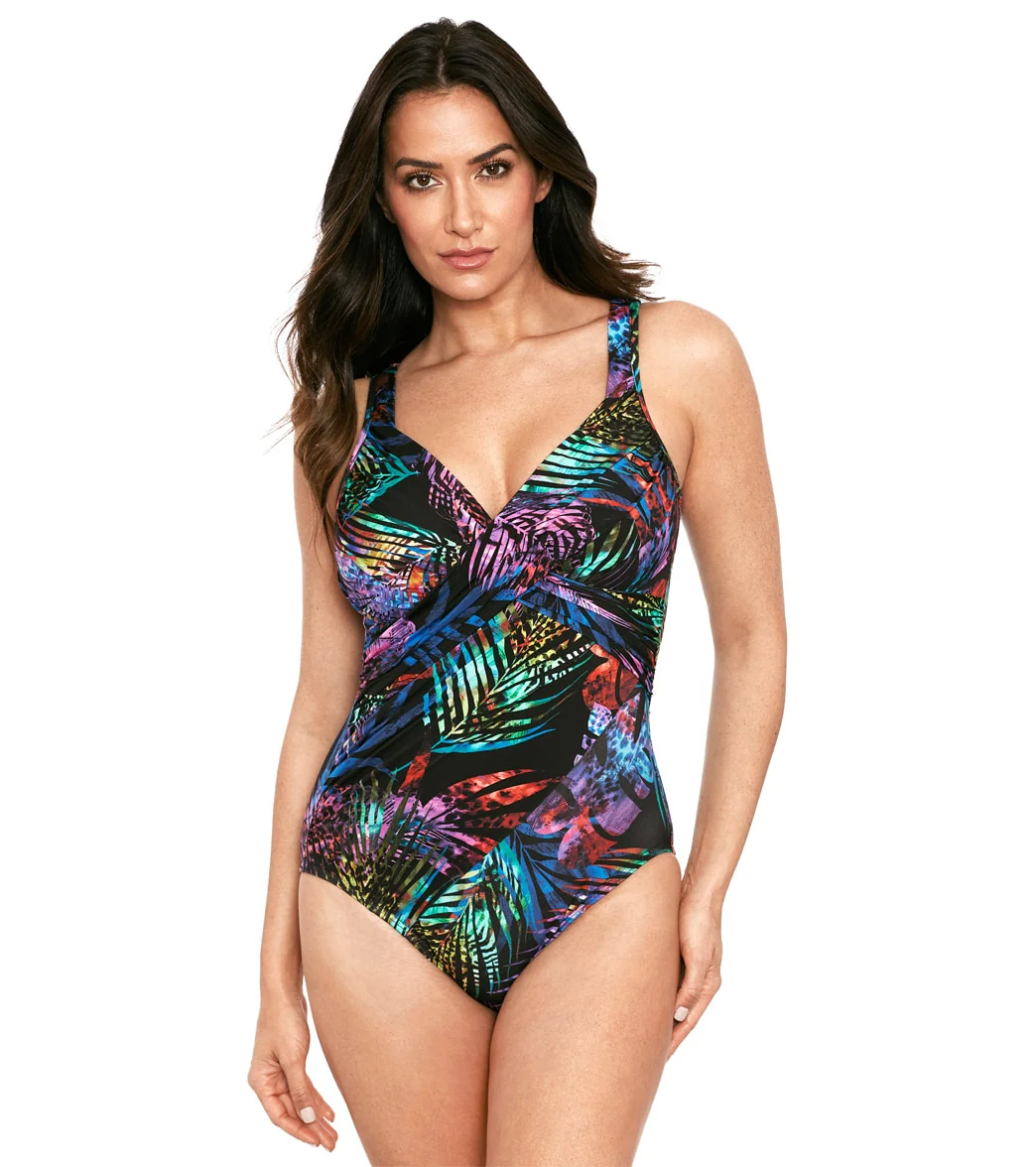 Miraclesuit Women's Tropicat Revele One Piece Swimsuit - Image 7