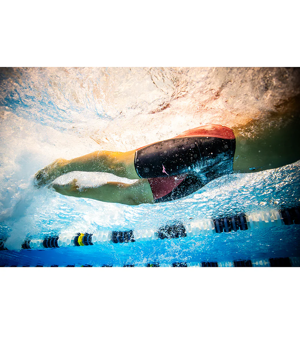 Mizuno Men's GX Sonic 6 Noble Velocity (NV) Jammer Tech Suit Swimsuit - Image 8