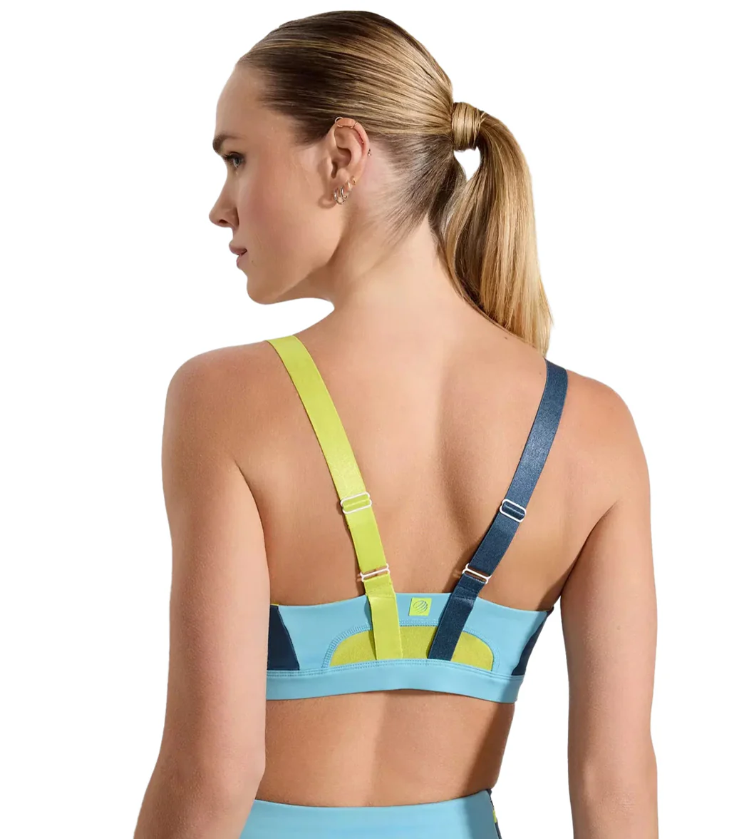 MPG Sport Vital Paneled Medium Support Mesh Back Bra - Image 2