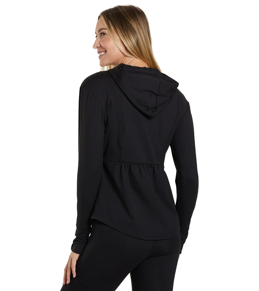 Next by Athena Women's Good Karma Active Long Sleeve UPF 50 Swim Shirt - Image 3