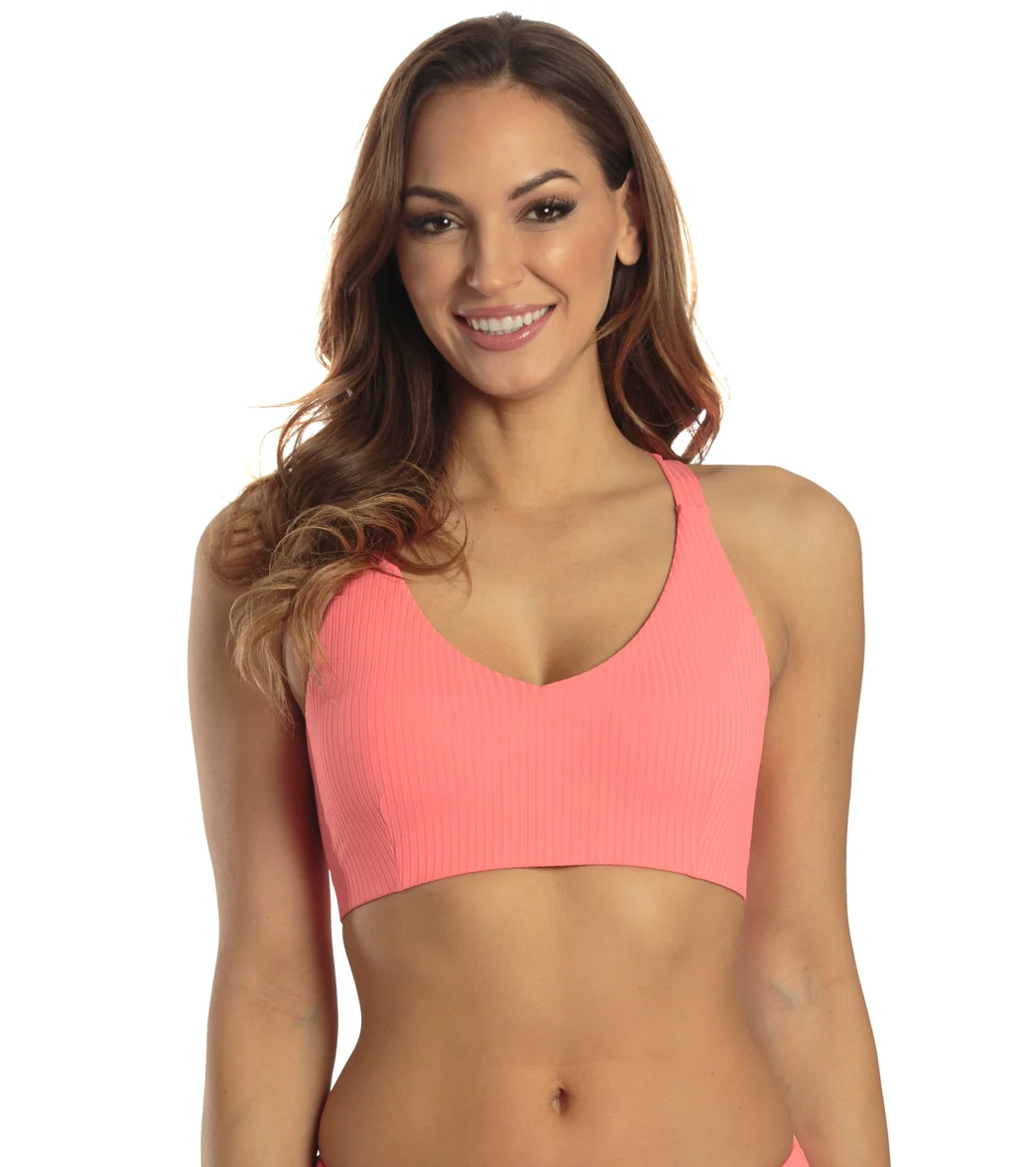 Next by Athena Women's Groove Longline Bikini Top - Image 14