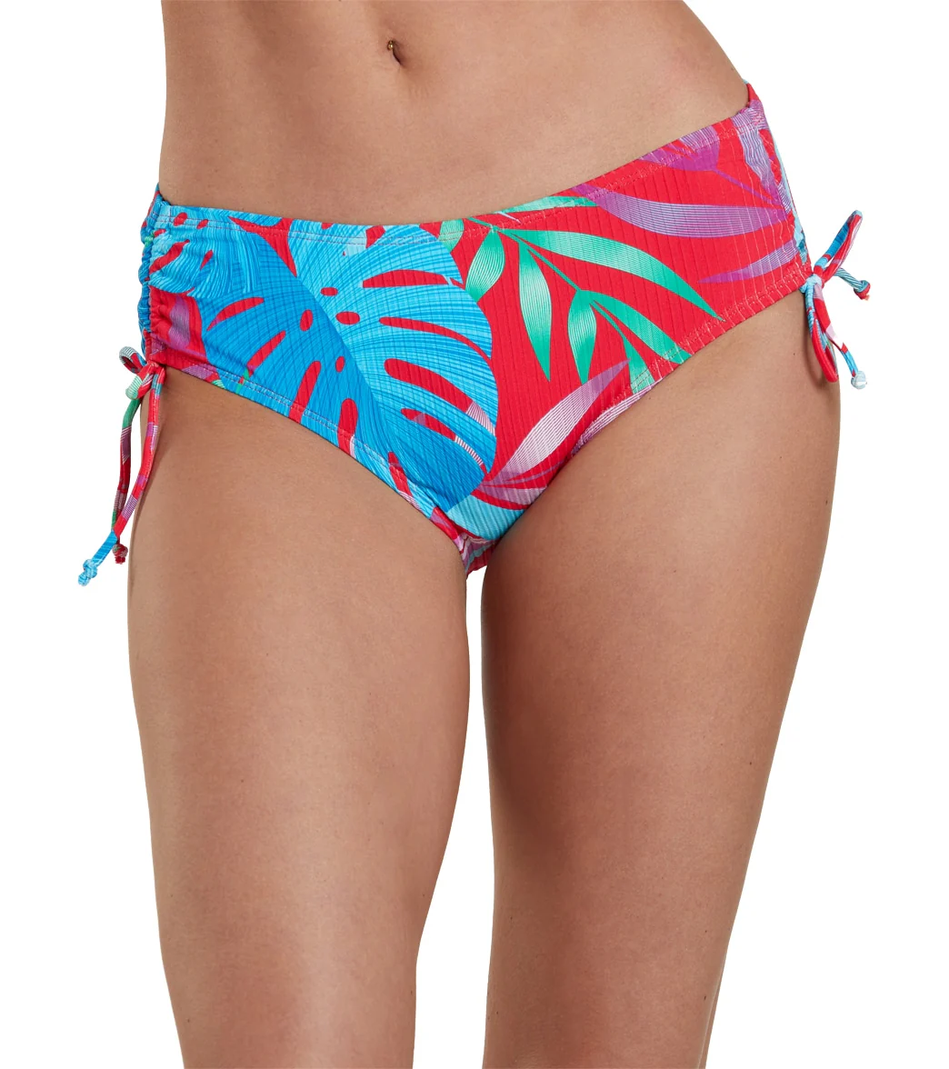 Next by Athena Women's Mutaka Falls Side Cinch Bikini Bottom