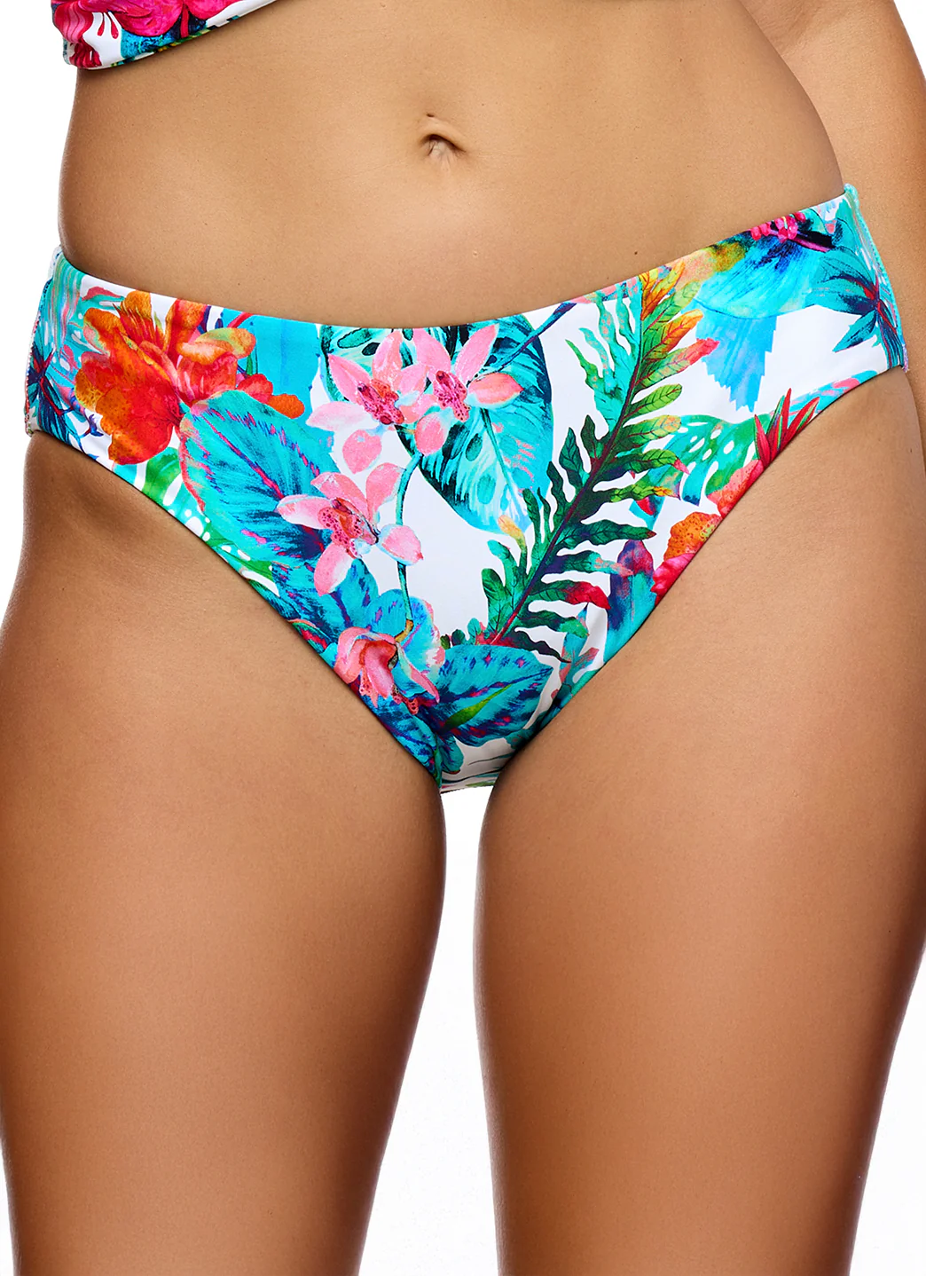 Next by Athena Women's Shoreside Botanik Midrise Retro Bikini Bottom - Image 3