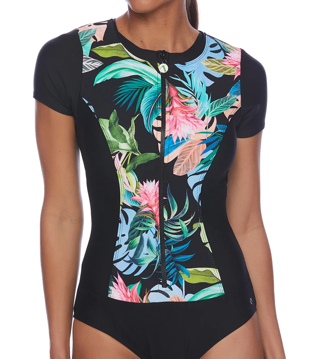 Next by Athena Women's W Palm Beach Zip One Piece Swimsuit - Image 5