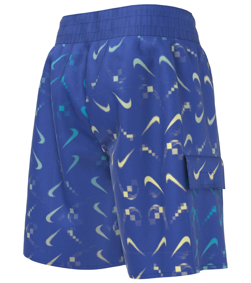 Nike Boys Digi Swoosh Ombre Cargo Shorts (Big Kid) - Image 13