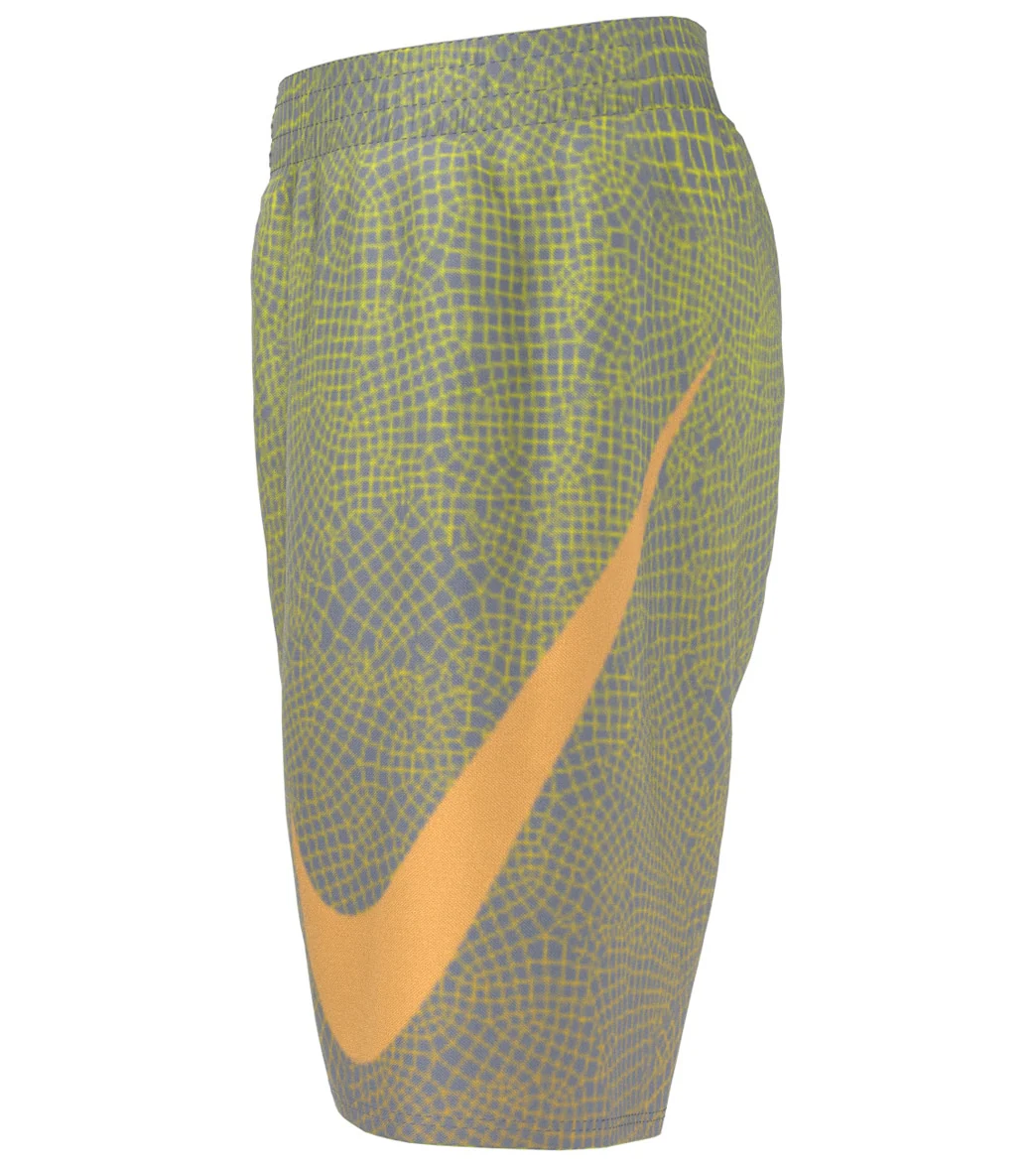 Nike Boys' Grid Swoosh Swim Trunks (Big Kid) - Image 12