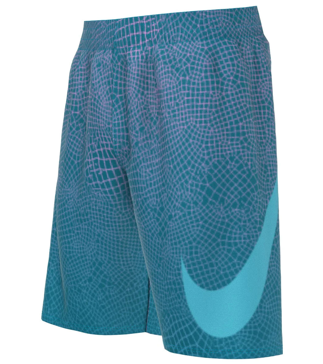 Nike Boys' Grid Swoosh Swim Trunks (Big Kid) - Image 26