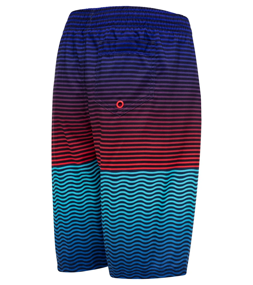 Nike Boys' Horizon Stripe Breaker 8" Volley Swim Trunk (Big Kid) - Image 2