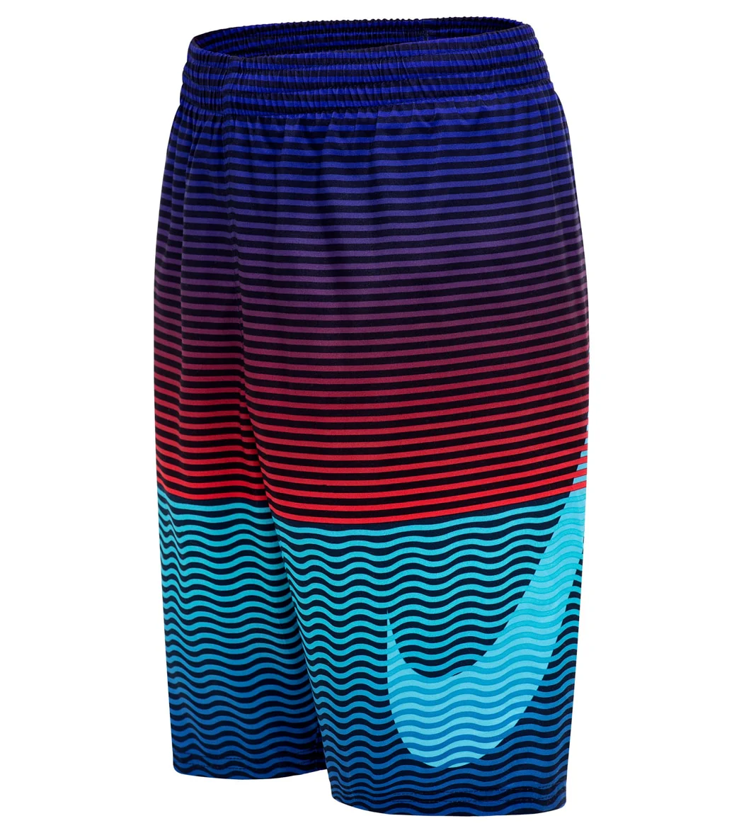 Nike Boys' Horizon Stripe Breaker 8" Volley Swim Trunk (Big Kid) - Image 4