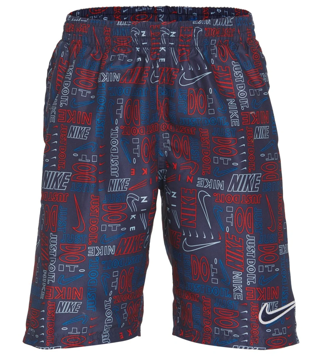 Nike Boys' Logo Mash-Up 17" Volley Short (Big Kid) - Image 8