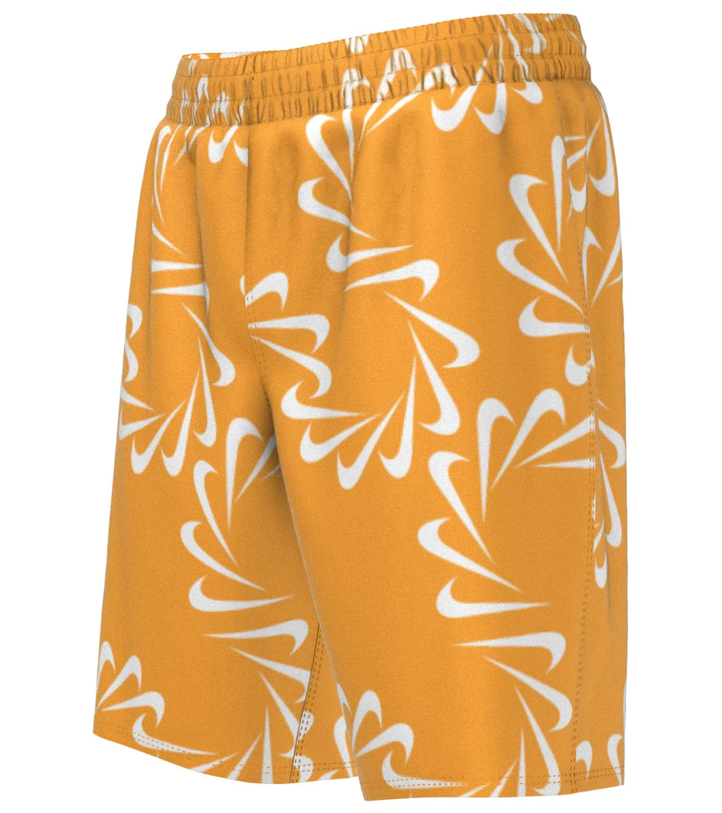 Nike Boys Mini Me Swoosh Line Swim Trunks (Big Kid) - Image 14