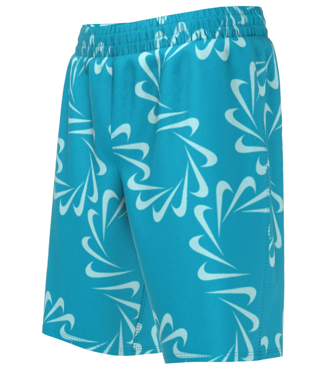 Nike Boys Mini Me Swoosh Line Swim Trunks (Big Kid) - Image 25