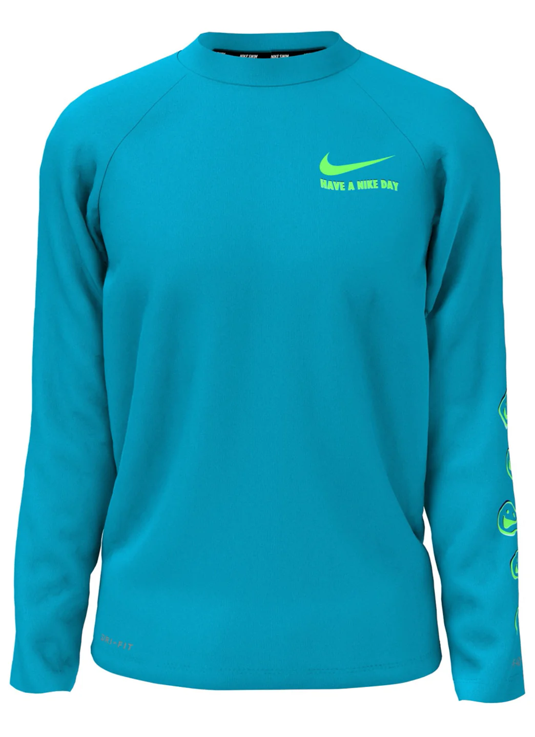 Nike Boys' Solid Hydro Long Sleeve Rashguard (Big Kid) - Image 20