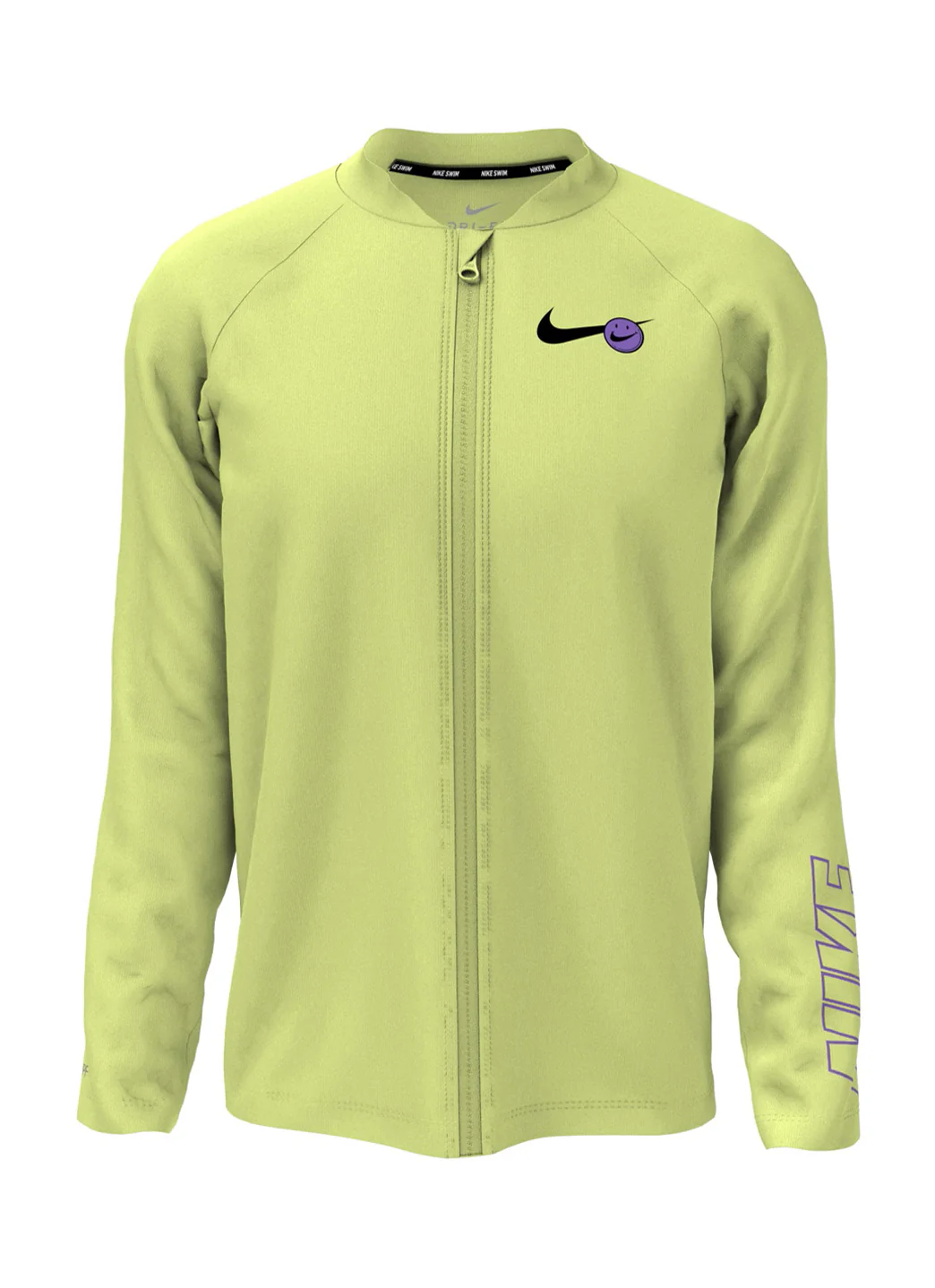 Nike Boys' Solid Hydro Long Sleeve Rashguard (Big Kid) - Image 5