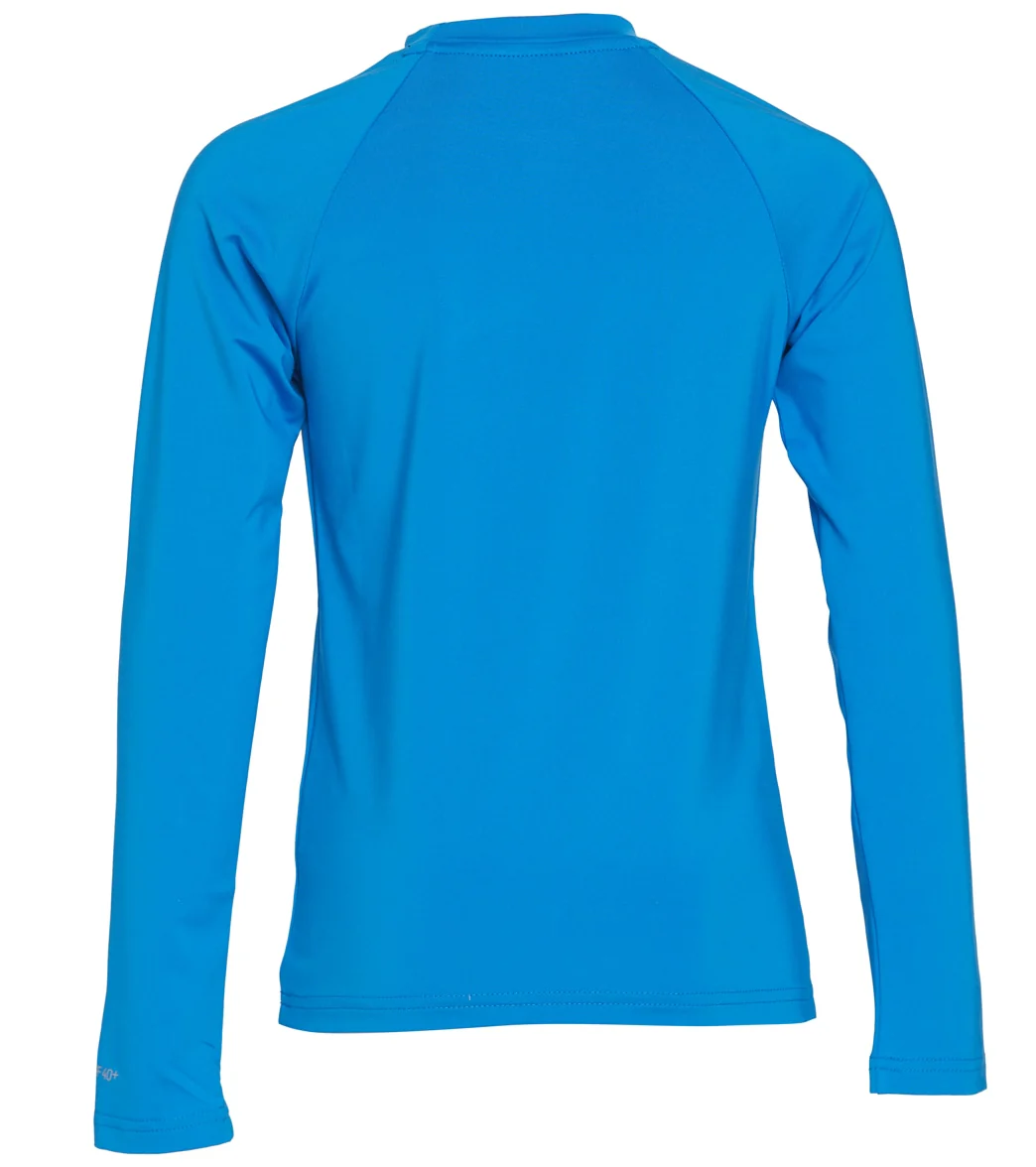 Nike Girls' Essential Long Sleeve Hydroguard (Big Kid) - Image 16