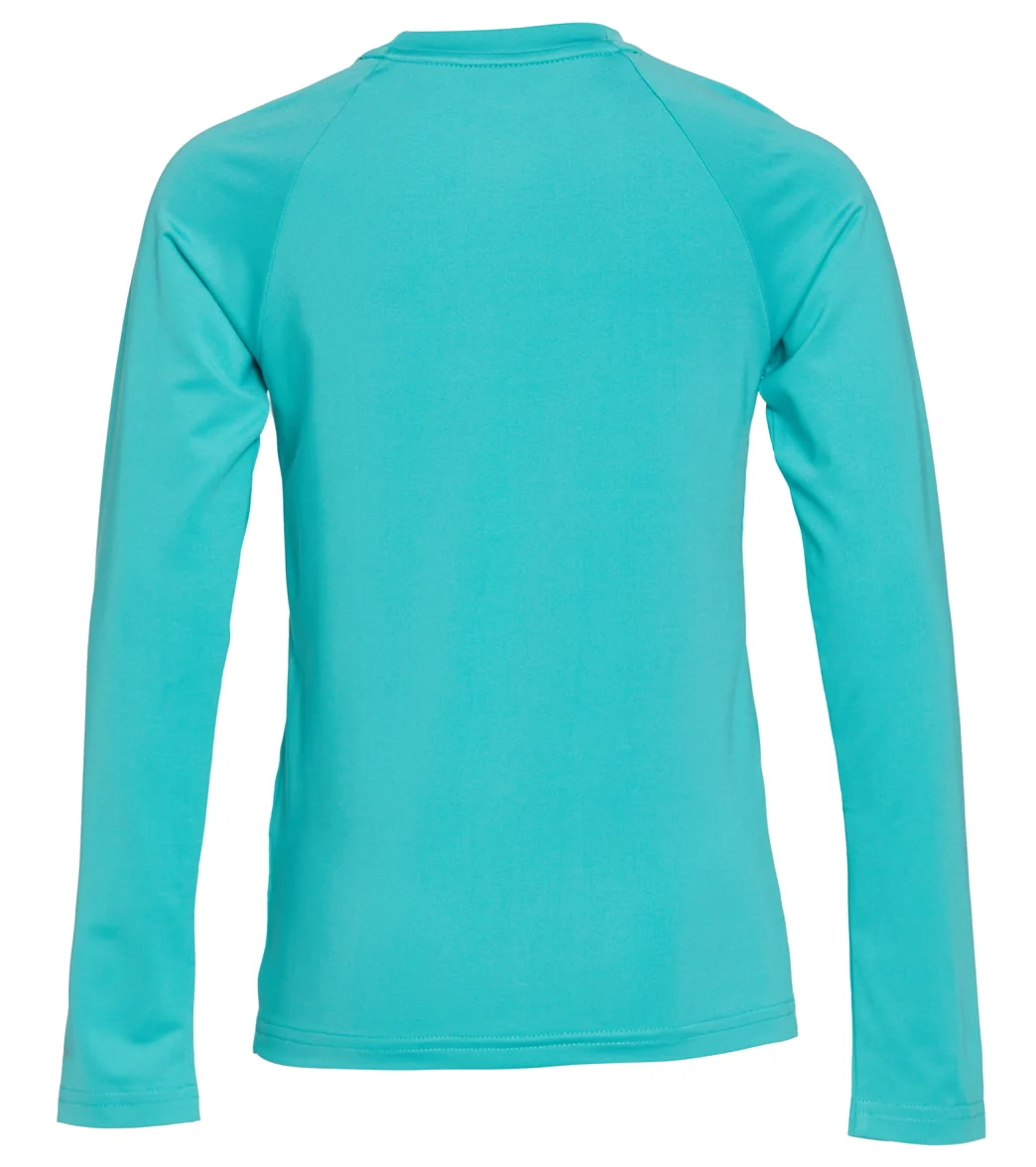 Nike Girls' Essential Long Sleeve Hydroguard (Big Kid) - Image 20