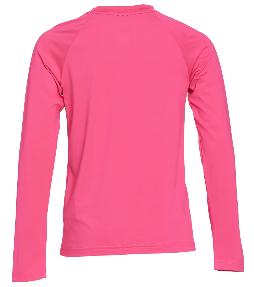 Nike Girls' Essential Long Sleeve Hydroguard (Big Kid) - Image 24