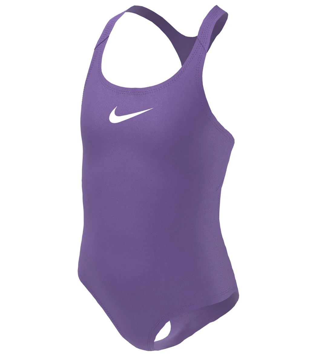 Nike Girls' Essential Racerback One Piece Swimsuit (Big Kid) - Image 26