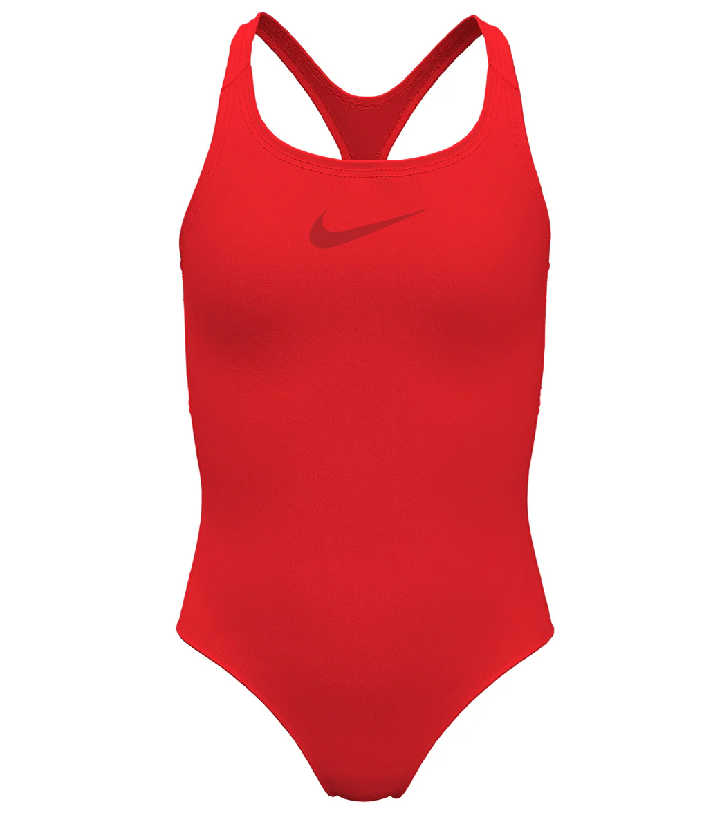 Nike Girls' Essential Racerback One Piece Swimsuit (Big Kid) - Image 41