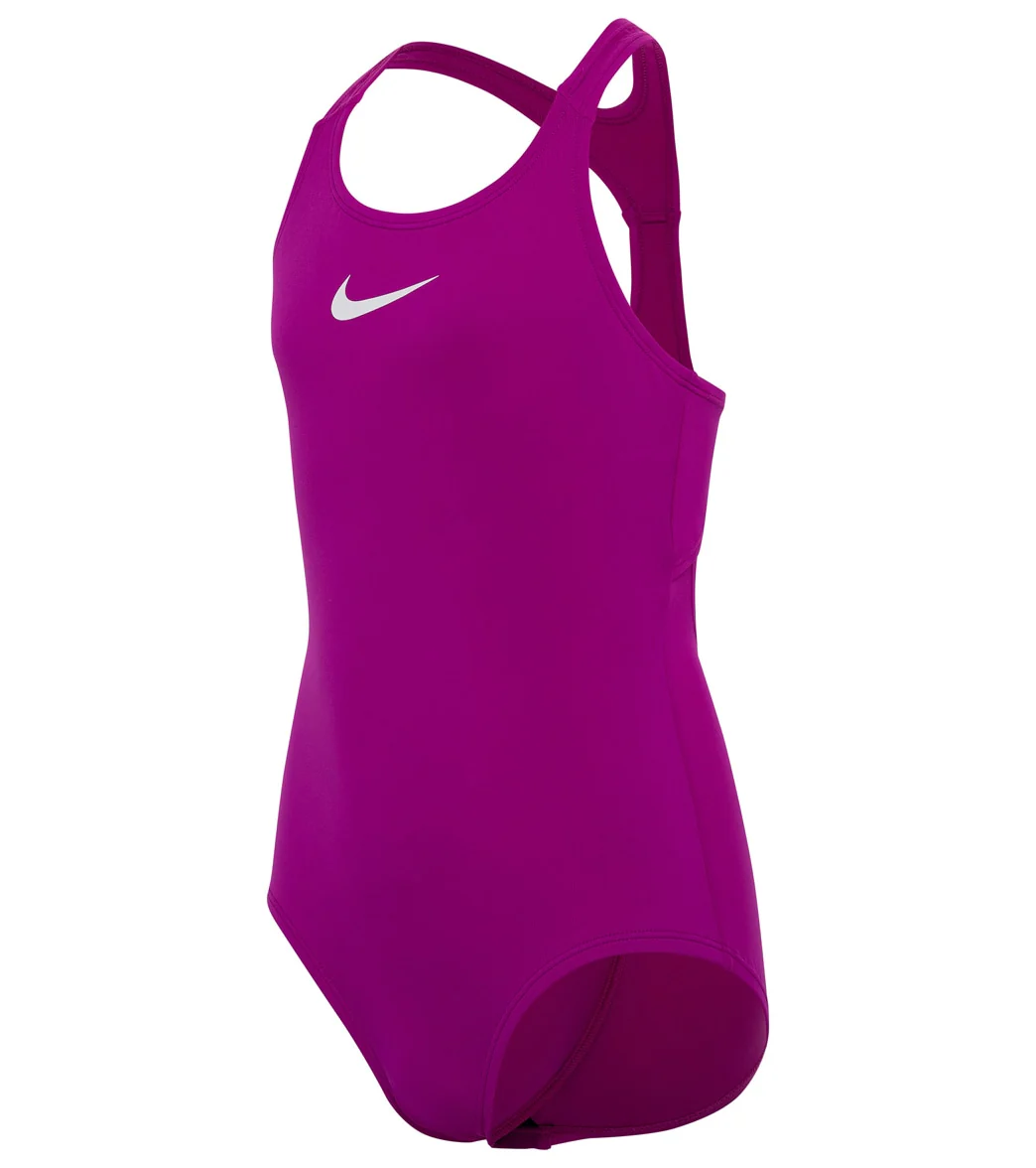 Nike Girls' Essential Racerback One Piece Swimsuit (Big Kid) - Image 64
