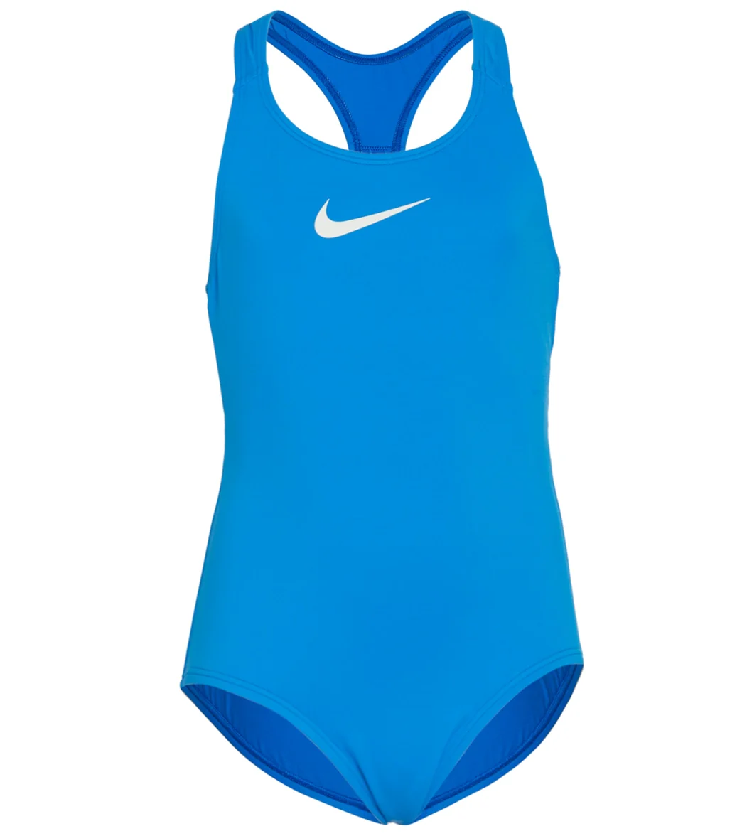 Nike Girls' Essential Racerback One Piece Swimsuit (Big Kid) - Image 68