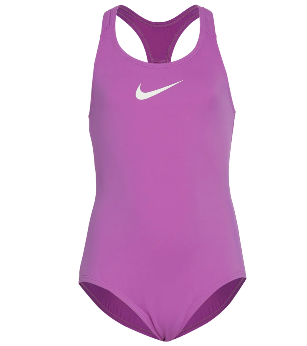 Nike Girls' Essential Racerback One Piece Swimsuit (Big Kid) - Image 77