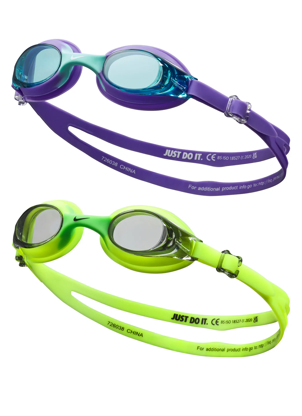 Nike Kids' Lil' Swoosh 2 Pack Goggles - Image 3
