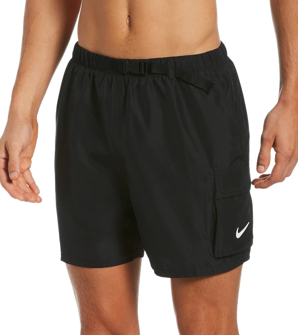 Nike Men's 16" Voyage Belted Cargo Swim Trunks - Image 56