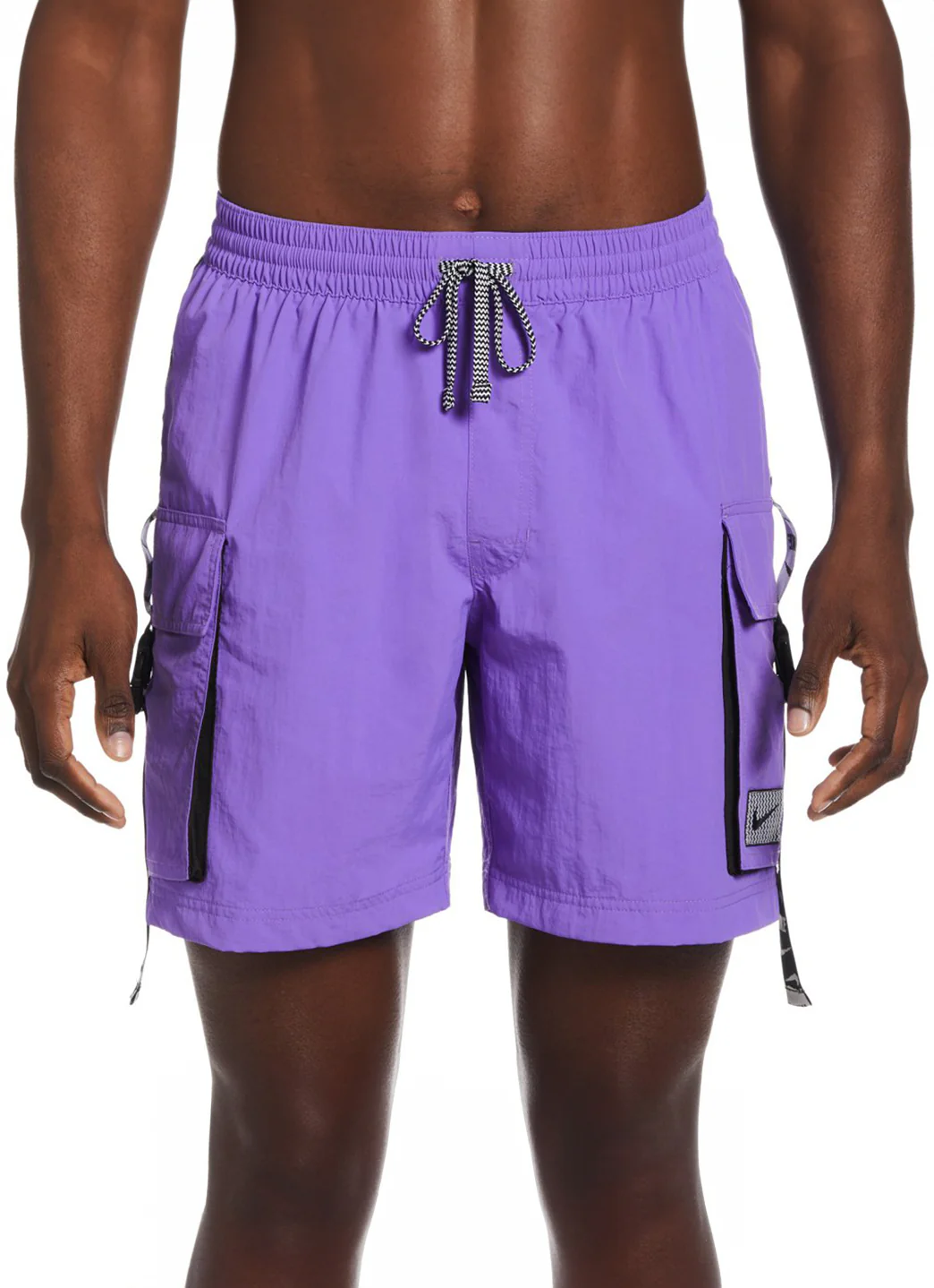 Nike Men's 18" Logo Tape Cargo Swim Trunks - Image 10