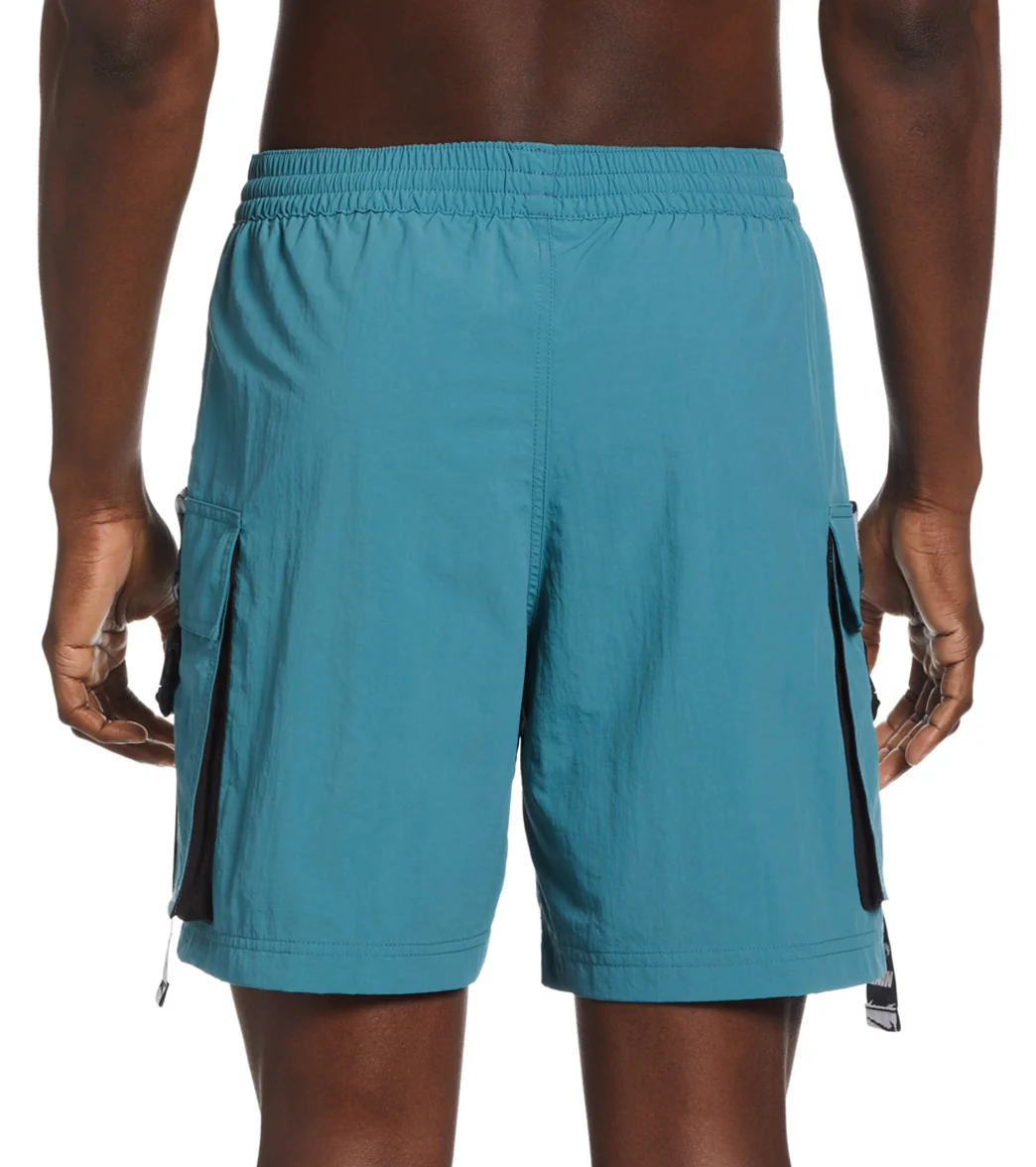 Nike Men's 18" Logo Tape Cargo Swim Trunks - Image 24