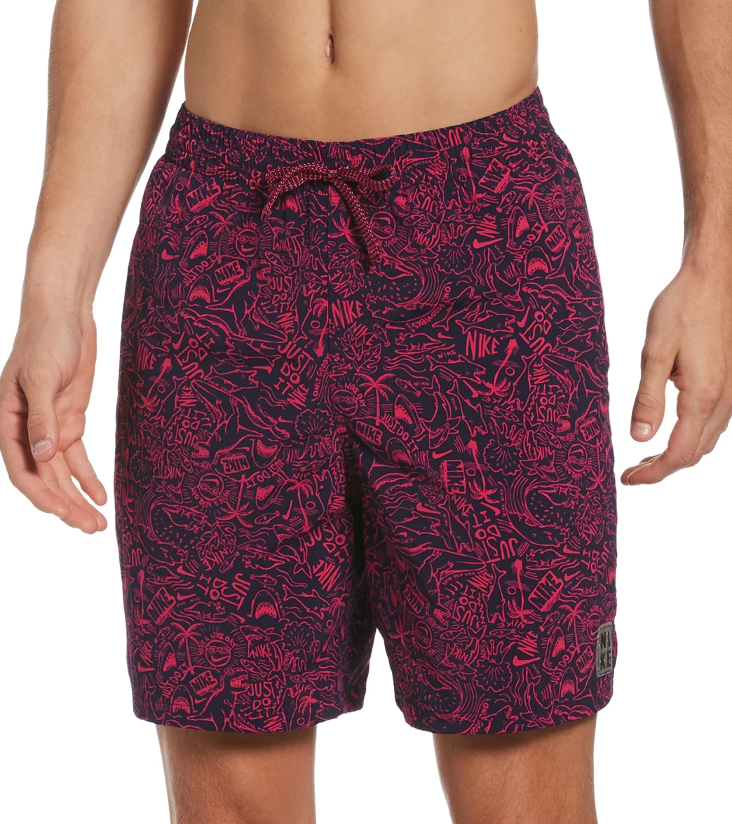 Nike Men's 18" Shark Swim Trunks - Image 11