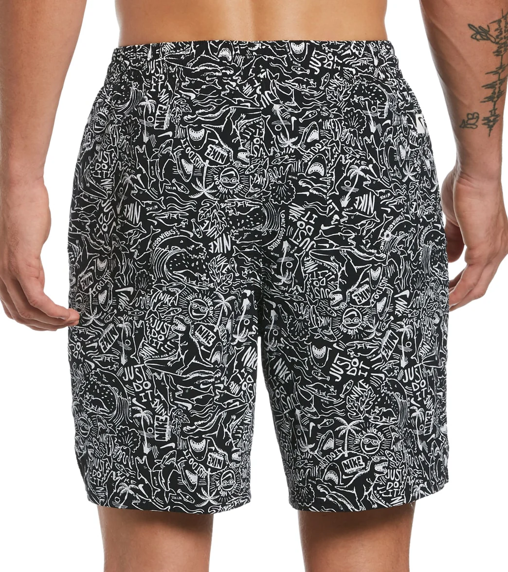 Nike Men's 18" Shark Swim Trunks - Image 13