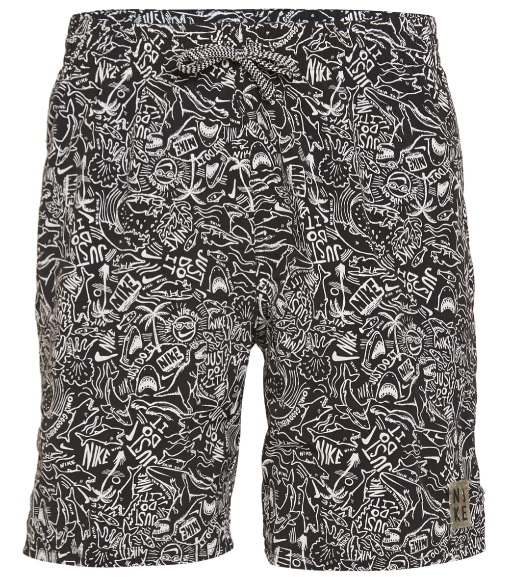 Nike Men's 18" Shark Swim Trunks - Image 14