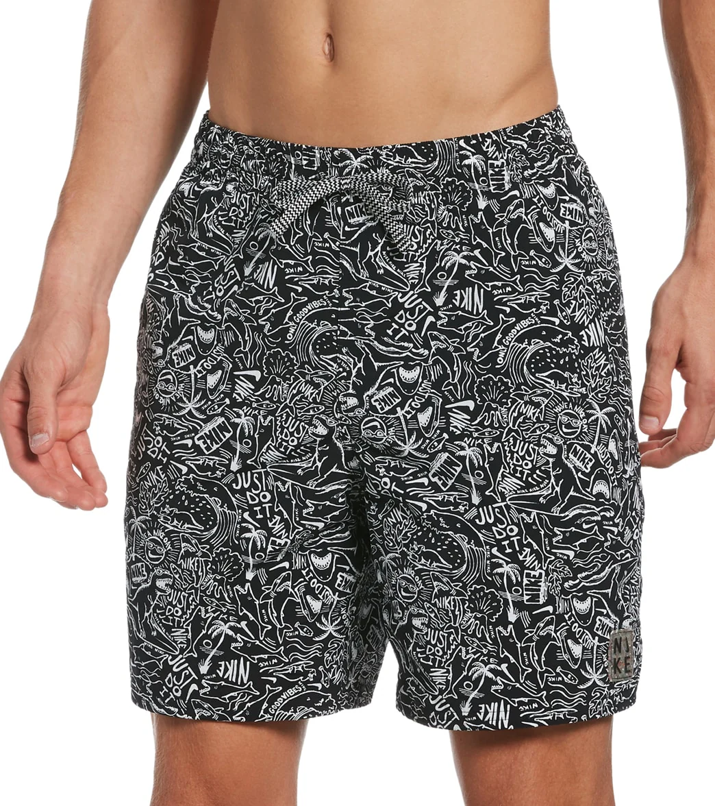 Nike Men's 18" Shark Swim Trunks - Image 18