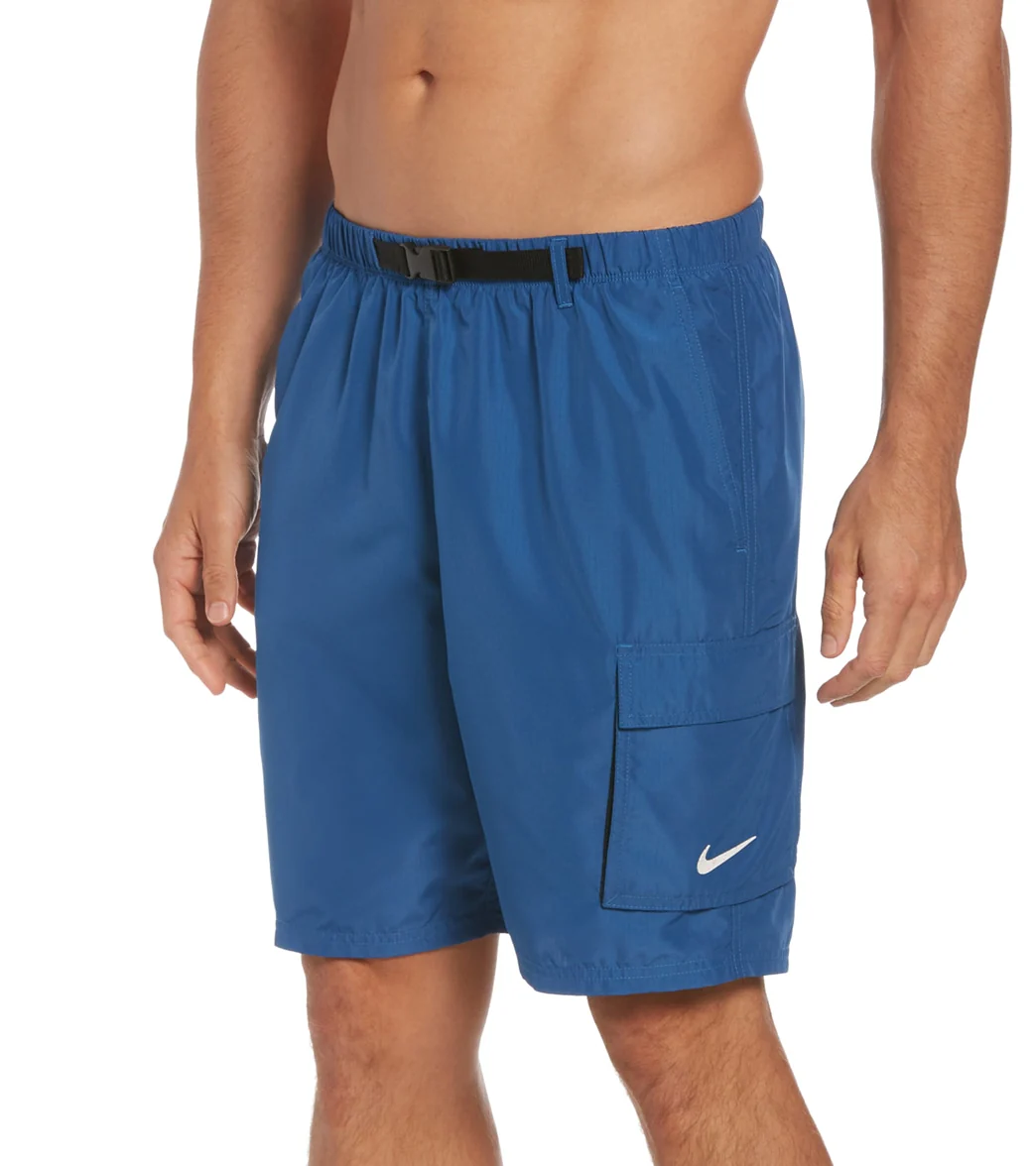 Nike Men's 20" Belted Packable Swim Trunks - Image 42
