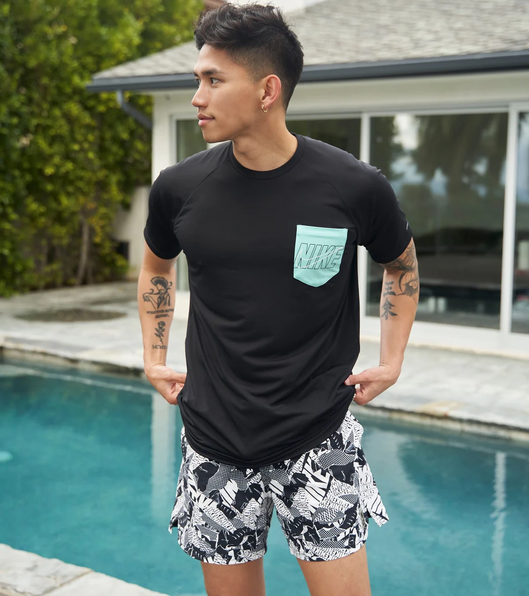 Nike Men's Collage Icon 16" Swim Trunks - Image 24