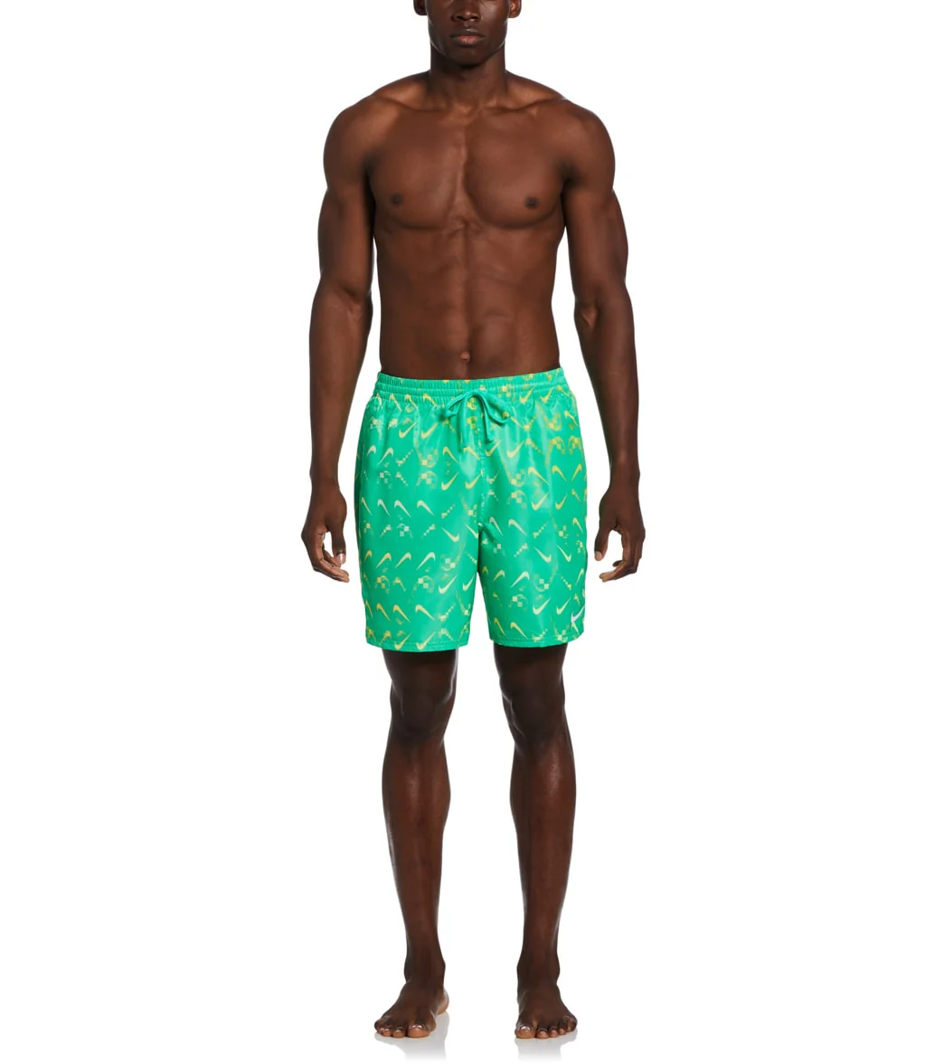 Nike Men's Digi Swoosh Ombre Lap Swim Trunks - Image 12