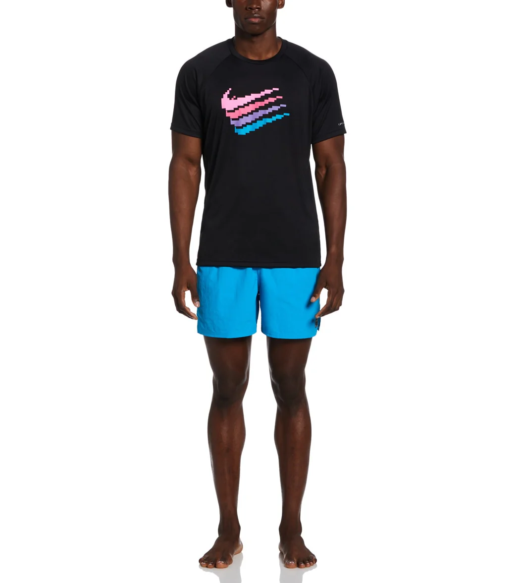 Nike Men's Digi Swoosh Short Sleeve Rash Guard - Image 3