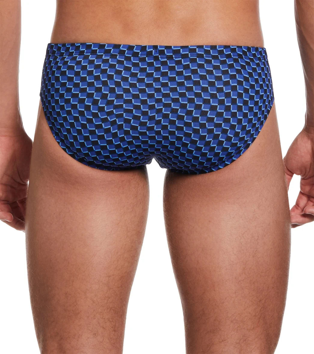 Nike Men's Drippy Check Brief Swimsuit - Image 9