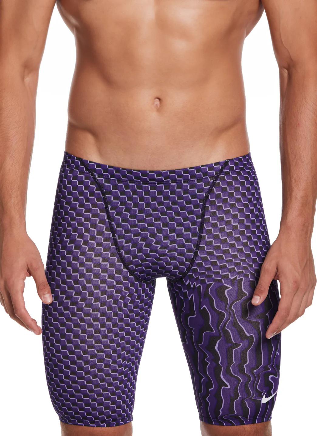 Nike Men's Drippy Check Jammer Swimsuit - Image 27