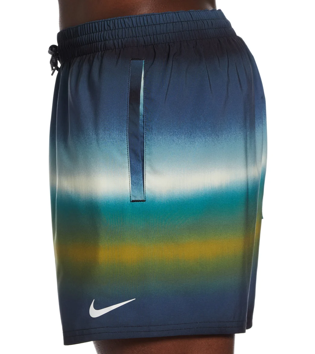 Nike Men's Horizon Stripe Swim Trunks - Image 5