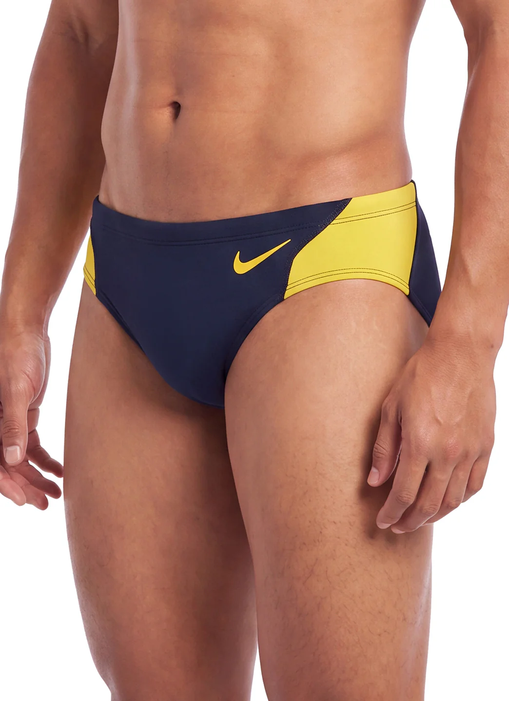 Nike Men's HydraStrong Colorblock Brief Swimsuit - Image 10